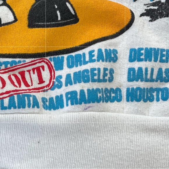 Vintage Kids White California Raisins Sweatshirt - Picture 8 of 8